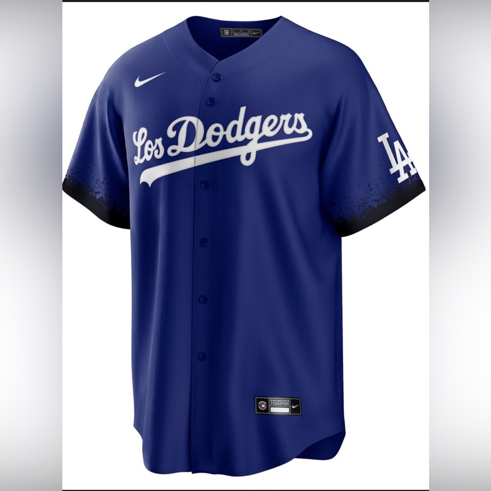 Nike MLB LA Dodgers “Los Dodgers” Baseball Jersey T770-LDCC Men’s Size L New